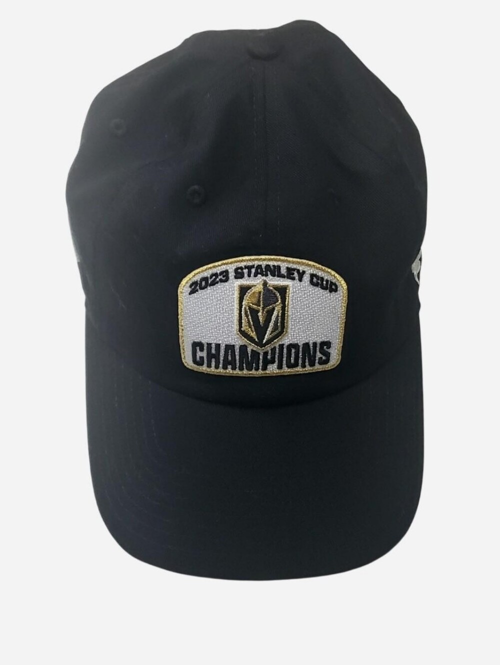 Vegas Golden Knights Hat Mens 2023 Stanley Cup Champions Black Embroidered NHL